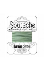 Beadsmith polyester soutache cord 3mm - Mint